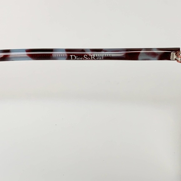 Dior SO Real Rose Pink Mirrored Blue Havana Sunglasses RJP0J - Picture 6 of 8